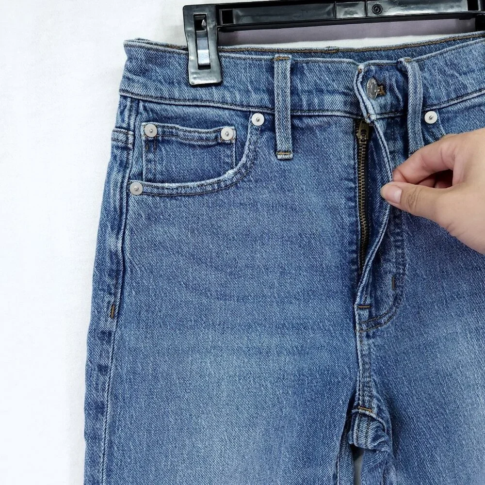 Madewell The Perfect Vintage Jeans Women's Size 23 Straight Leg - Picture 9 of 14